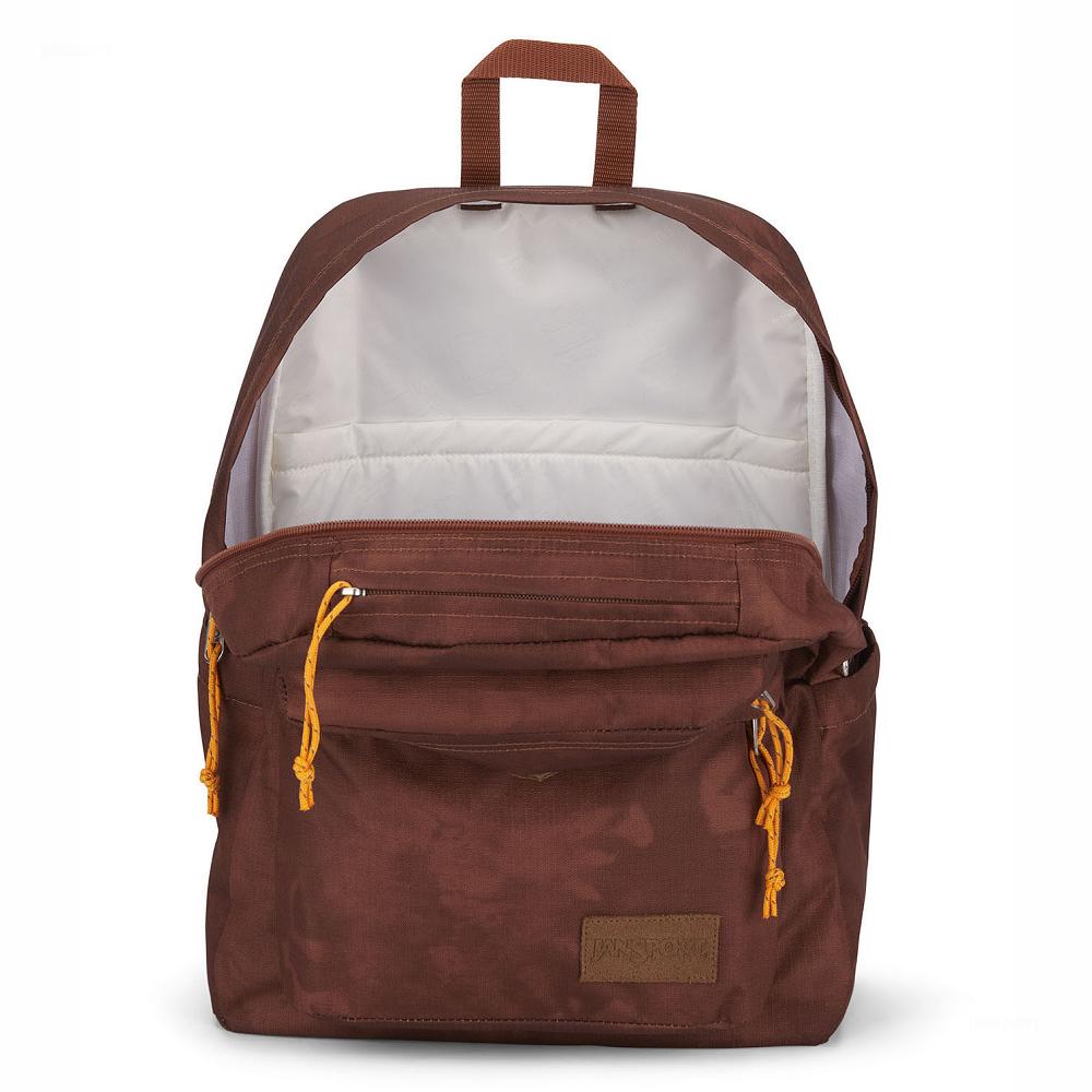 Sac à Dos Ordinateur JanSport Double Break Marron | XXX-96273746